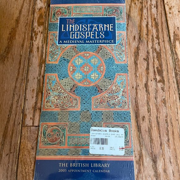 The Lindisfarne Gospels A Medieval Masterpiece 2005 Appointment Callendar - Picture 1 of 2
